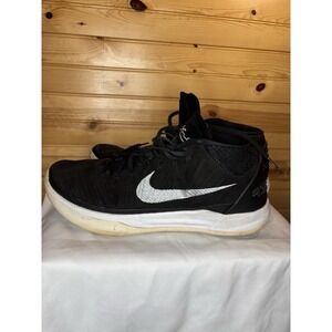 Nike Kobe Bryant A.D. Promo Mid Basketball Shoes Black & White Mens Size 14 READ